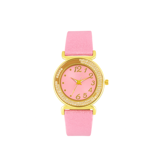 [42489] RELOJ MALLA DE STRASS Y GLITTER