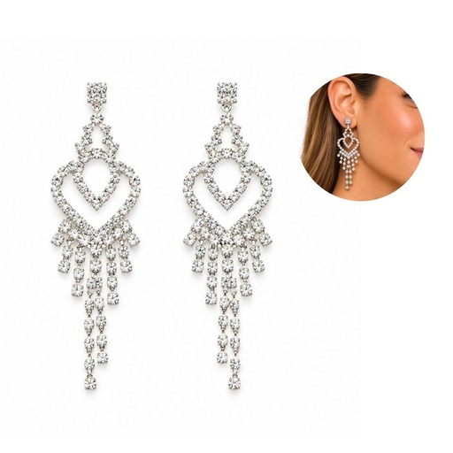 [42533] AROS COLGANTE CON STRASS