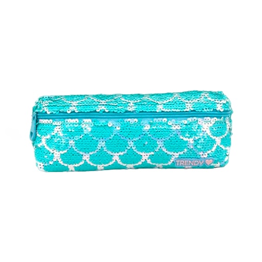 CARTUCHERA CON LENTEJUELAS SIRENA