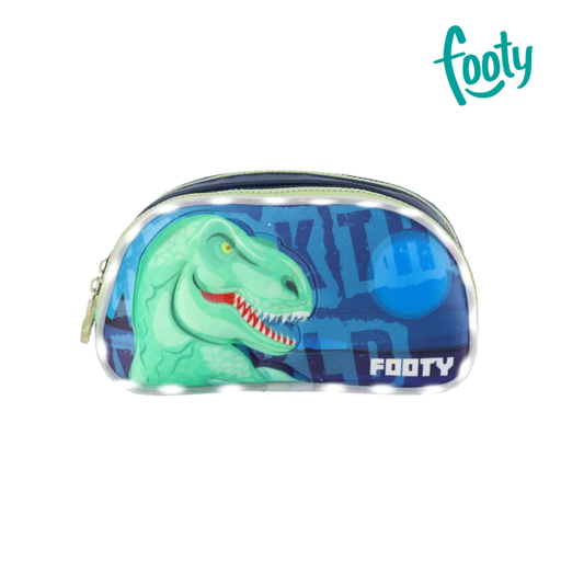 [43324] CARTUCHERA FOOTY CON LED DINO