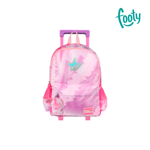 [43370] MOCHILA FOOTY CARRO 18" BIG KIDS BATIK