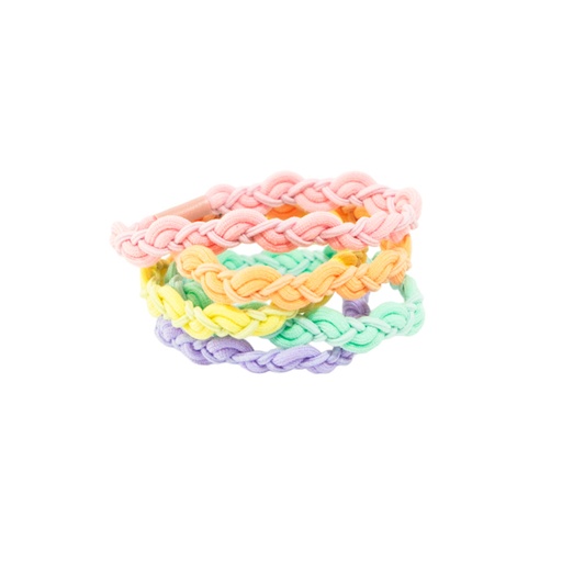 [44090] COLERO COLOR PASTEL TRENZADO