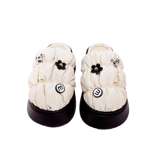 [44221A] PANTUFLAS TIPO GOMON CON CORDERITO MUJER 36/37