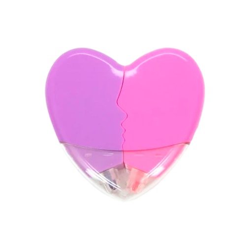 [44595] RESALTADOR CORAZON X2 TRENDY