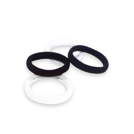 [45807] PACK DE COLEROS GRANDES BLANCO Y NEGRO X100 UNIDADES