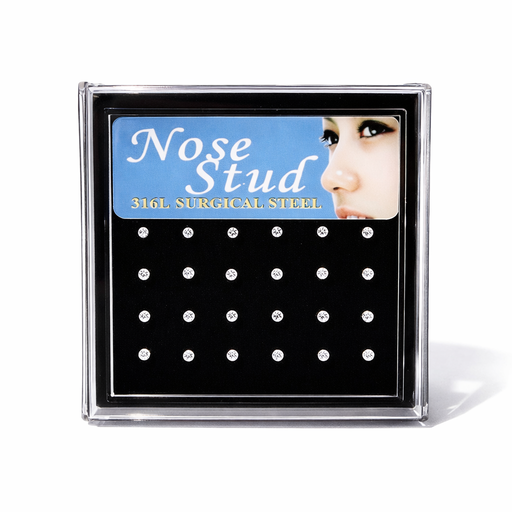 [45879] PIERCING BLANCO DE NARIZ