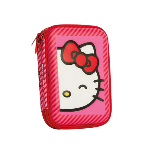 [47137] CARTUCHERAS DOBLE EVA HELLO KITTY