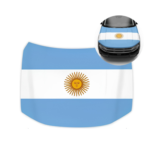 [18217] CUBRE CAPOT BANDERA ARGENTINA