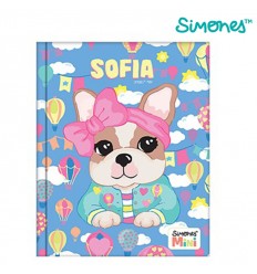 [L21709] CUADERNO 19X24CM TAPA DURA 48 HOJAS SIMONES 