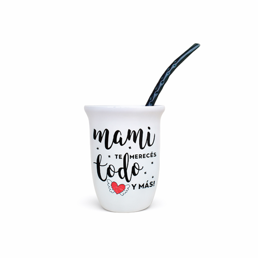 [33822] MATE DE CERAMICA DIA DE LA MADRE