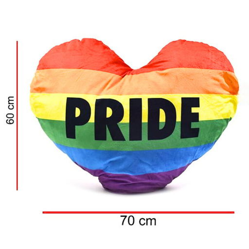 [47566] PELUCHE CORAZON PRIDE 70CM