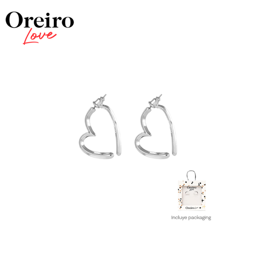 [47591] AROS LAS OREIRO CORAZON  CON PACKAGING