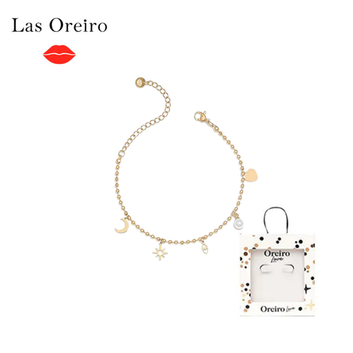 [47921] PULSERA LAS OREIRO DIJES CON PACKAGING