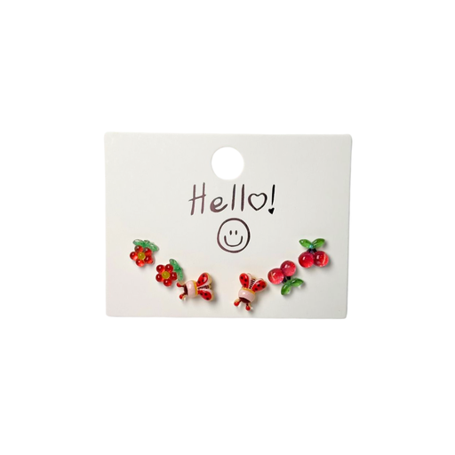 [47978] SET AROS DE FRUTA CHERRY X3