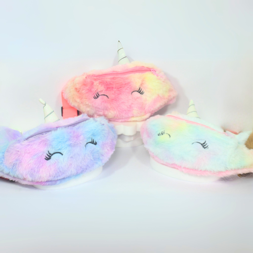 [48179] RIÑONERA PELUCHE UNICORNIO