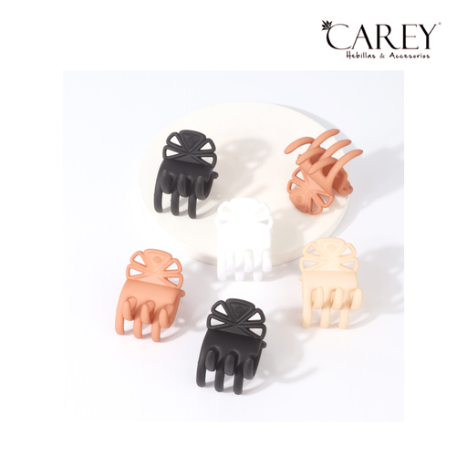 [48265] BROCHE 3 DIENTES CALADA OPACA
