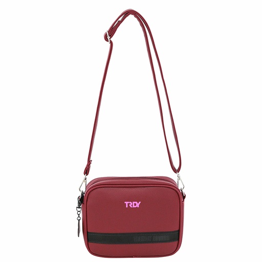MORRAL CON DETALLE DE FRANJA Y LLAVERO