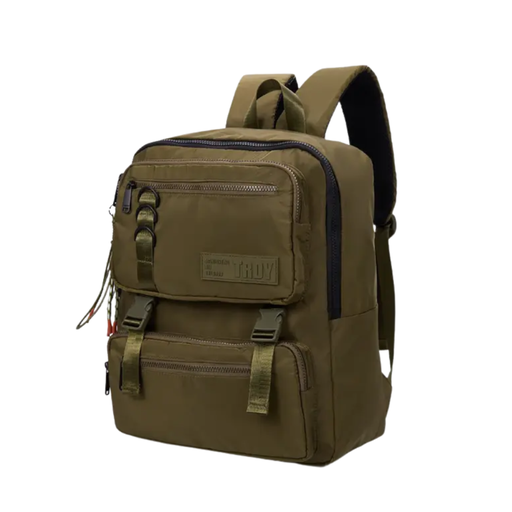 MOCHILA DOBLE BOLSILLO FRONTAL