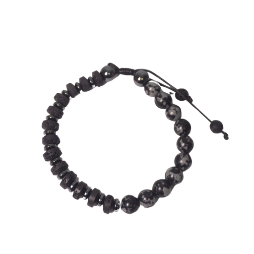 [48416] PULSERA CON PIEDRAS REGULABLE