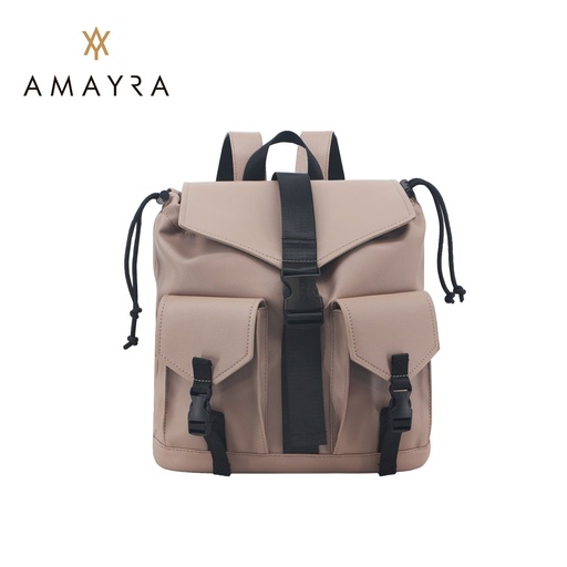 MOCHILA DOBLE BOLSILLO FRONTAL AMAYRA