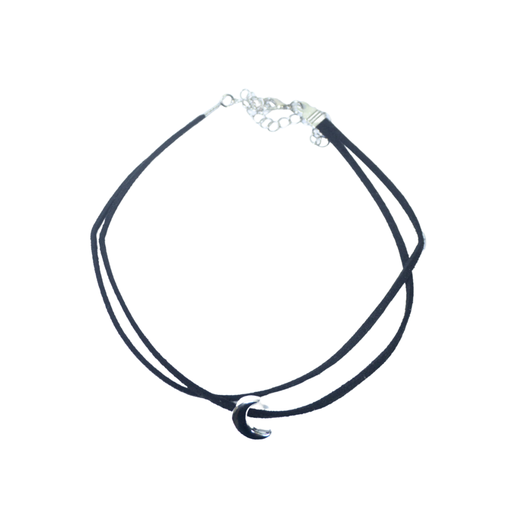 [48764] COLLAR CHOKER CON DIJE DE MEDIALUNA
