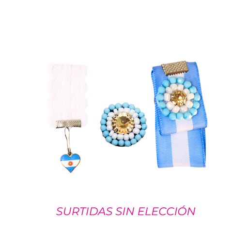 [48991] ESCARAPELA X UNIDAD MODELOS SURTIDOS SIN ELECCIÓN