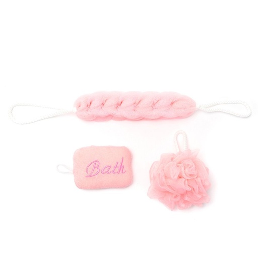 SET DE DUCHA ESPONJAS X3