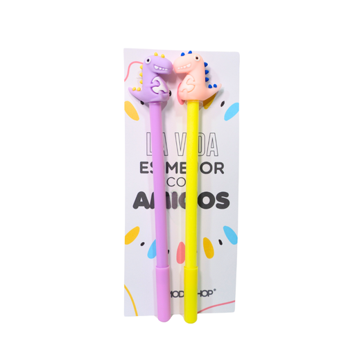 [45872D] BIROME DIBUJOS VARIOS MOTIVOS X2 + PACKAGING DIA DEL AMIGO