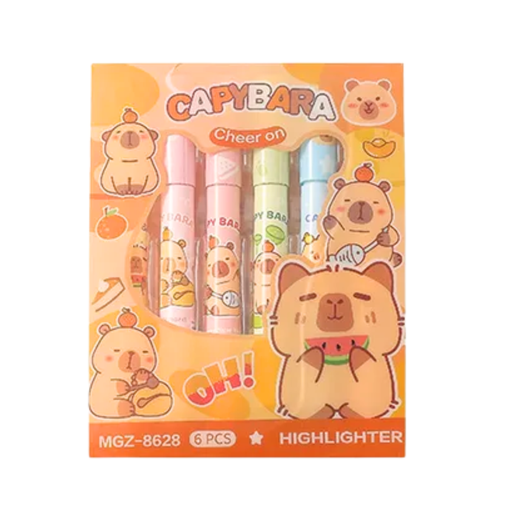 [49534] RESALTADOR PASTEL CAPIBARA