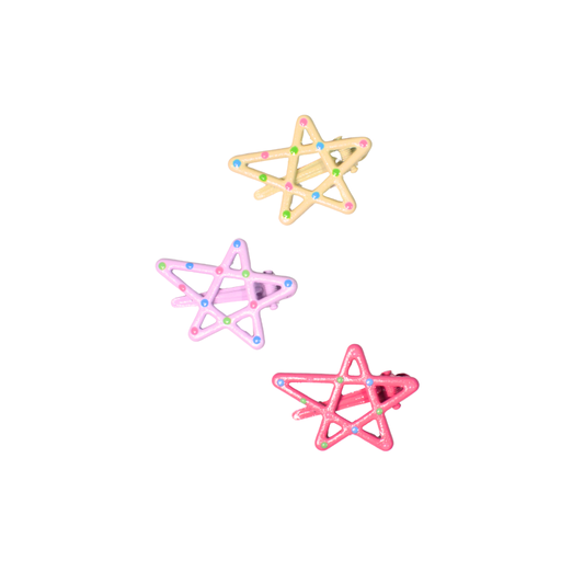 [49907] SET DE BROCHES CON FORMA DE ESTRELLA X3