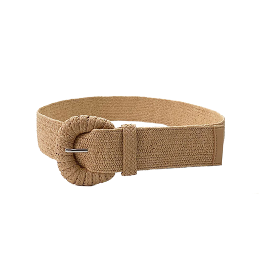 CINTO RAFFIA HEBILLA CIRCULAR