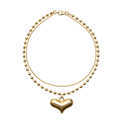 COLLAR DIJE GRANDE DE CORAZON