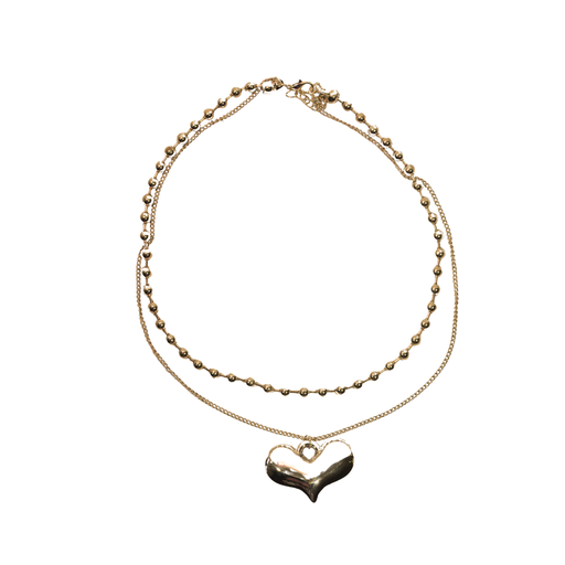 COLLAR DIJE GRANDE DE CORAZON