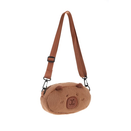 [50169] CARTERA PELUCHE CAPIBARA