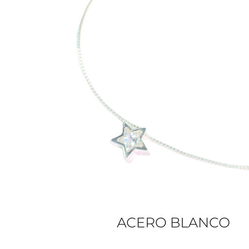[50202] COLLAR ACERO DIJE ESTRELLA