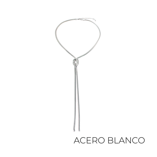 [50207] COLLAR ACERO DIJE DE NUDO