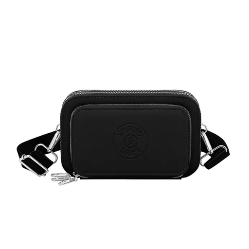 MORRAL BANDOLERA CON APLIQUE TRENDY