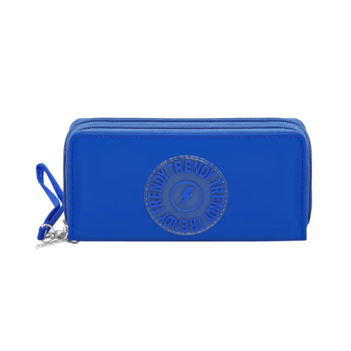 BILLETERA FICHERO CON APLIQUE TRENDY