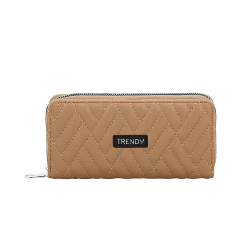 BILLETERA CON RELIEVE Y APLIQUE TRENDY