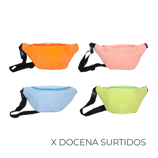 [42741D] MAXI RIÑONERA TEXTURA CROCO X12