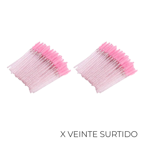 [45843D] CEPILLO PARA CEJAS X20 PAQUETES