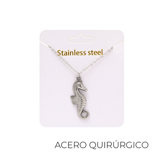 COLLAR CON DIJE MAR ACERO QUIRURGICO