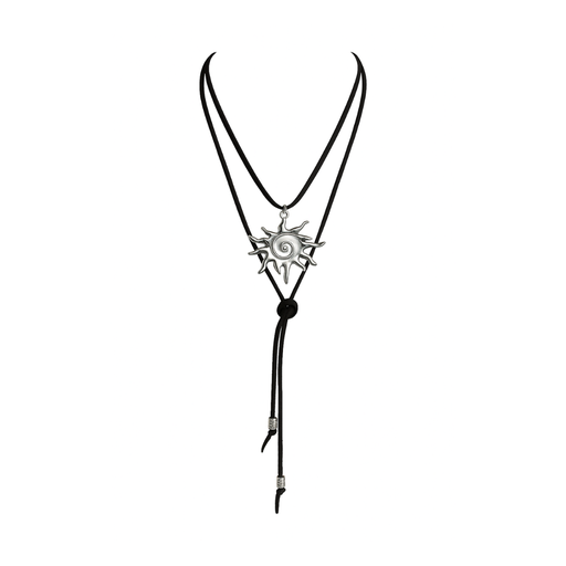 [50763] COLLAR CHOKER CON DIJE METALICO SOL