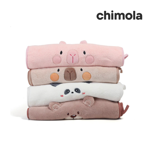 TOALLA INFANTIL ANIMALES CHIMOLA