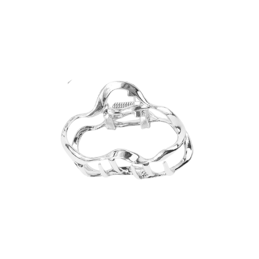 BROCHE PINZA METALIZADA FORMA