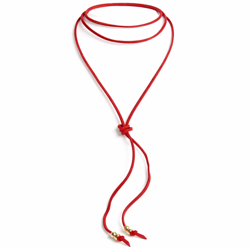 COLLAR CHOKER LISO BORLAS PEQUEÑAS