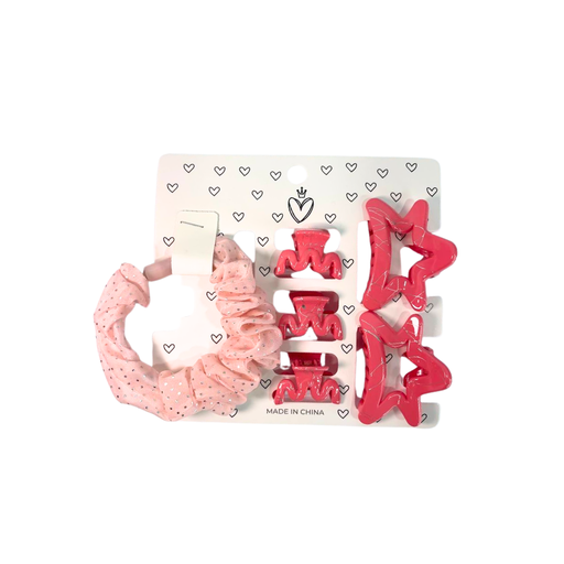 SET DE PELO SCUNZI + BROCHE ESTRELLA