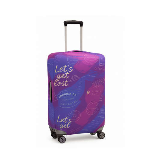 [51073] CUBRE VALIJA ESTAMPADA GRANDE