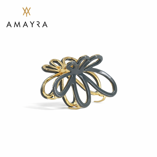 BROCHE PINZA TIPO FLOR AMAYRA