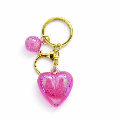 [51348] LLAVERO CHARM CORAZON COLOR